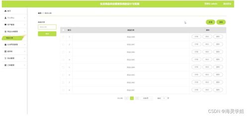 基于SpringBoot的生活用品供應管理系統(tǒng)設計與實現(xiàn)